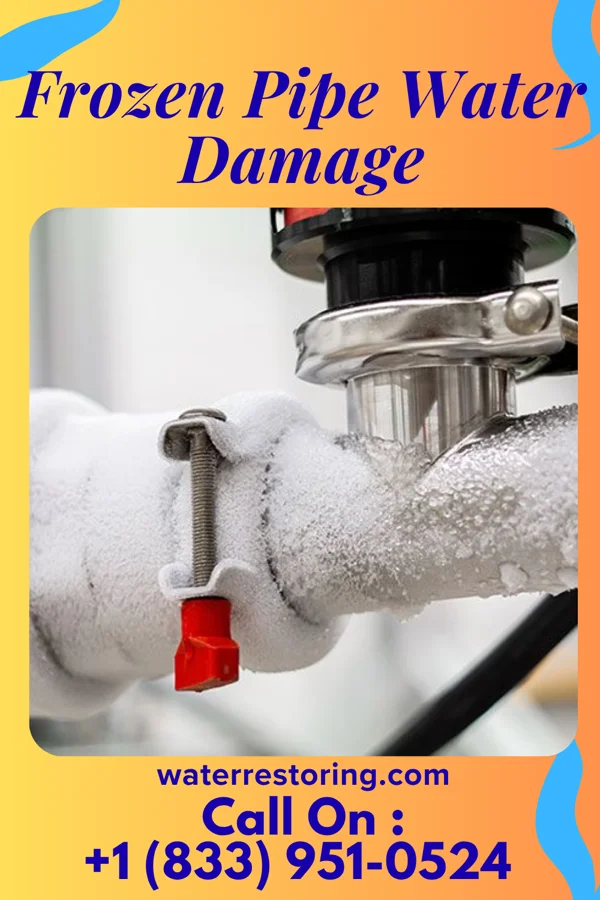 Frozen Pipe Water Damage in Dover, NC